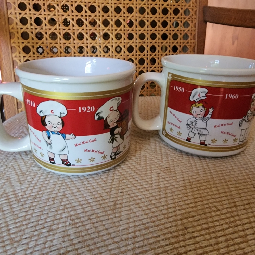 Campbell's Through The Years Mugs (set of 2)